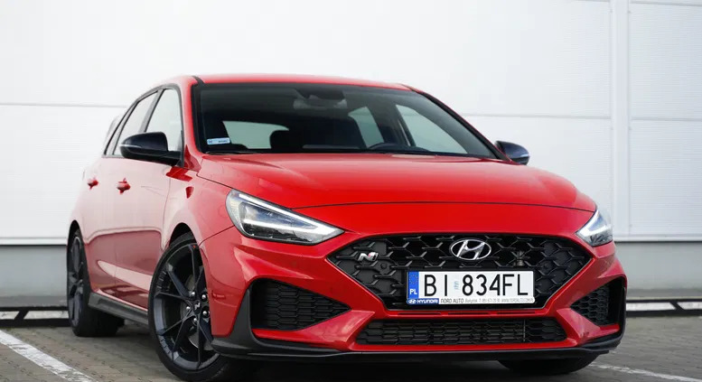 samochody osobowe Hyundai i30 N cena 146500 przebieg: 47000, rok produkcji 2021 z Warszawa